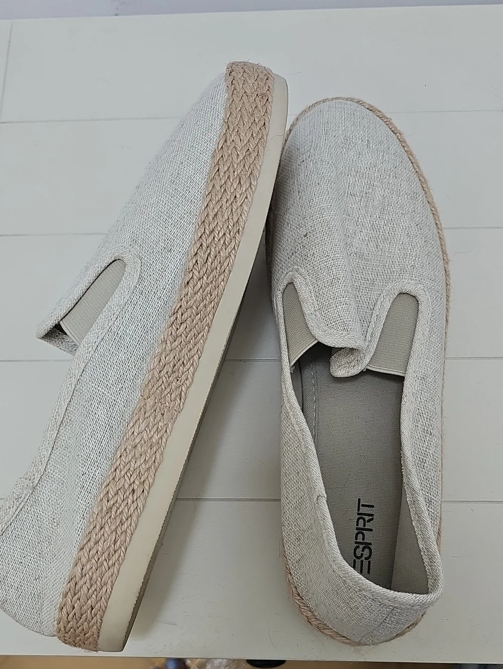 Esprit slip espadrilles